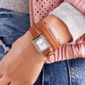 Stella & Dot Genuine Leather Watch